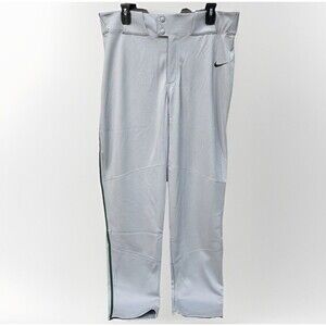 Nike Vapor Select Baseball Pants Gray Green Mens Sz Large BQ5489-059 Pockets New